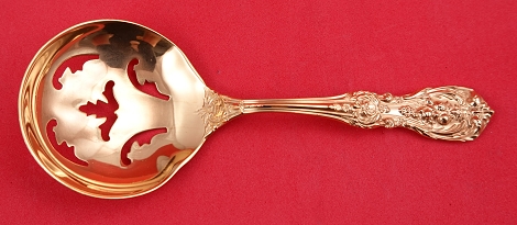 Nut Spoon - Francis I - Newer - Vermeil by Reed and Barton - Sterling